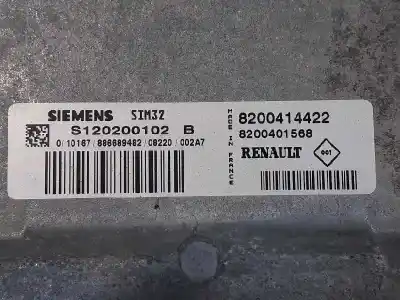 Автозапчасти б/у блок управления двигателем за renault grand modus authentique ссылки oem iam 8200414422 8200401568 s120200102