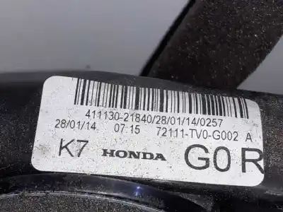 Автозапчастина б/у замок передній праві двері для honda civic ix (fk) 1.6 i-dtec (fk3) посилання на oem iam 41113021840  