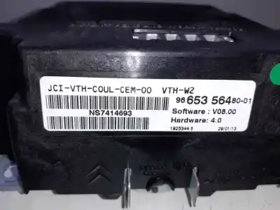 Second-hand car spare part multifunction display for peugeot 508 allure oem iam references 9665356480  ns7414693