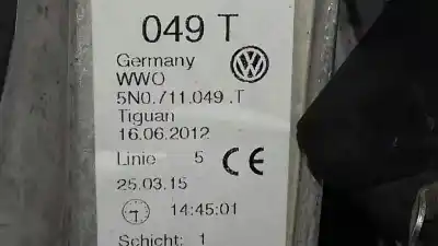 Автозапчастина б/у передач для audi q3 (8ug) base посилання на oem iam 5n0711049t  