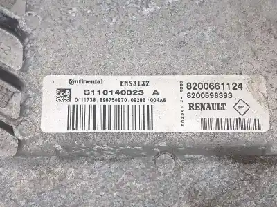 Second-hand car spare part ecu engine control for dacia logan ambiance oem iam references 8200661124 8200598393 s110140023a