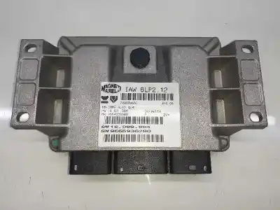 Peça sobressalente para automóvel em segunda mão centralina de motor uce por citroen c4 berlina collection referências oem iam 9665936280