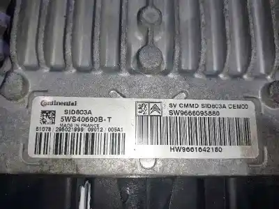 Автозапчасти б/у блок управления двигателем за citroen c4 picasso ii 2.0 bluehdi 135 ссылки oem iam 006 9661642180 5ws406920bt