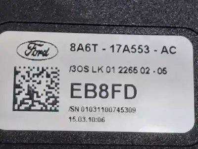 Автозапчастина б/у команда чистити для ford fiesta (cb1) ambiente посилання на oem iam 1537625  8a6t17a553ac