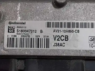 Автозапчасти б/у блок управления двигателем за ford fiesta (cb1) ambiente ссылки oem iam 1543041 av2112a650cb s180047012b