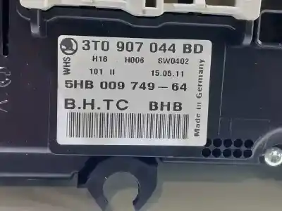 Автозапчастина б/у клімат-контроль для skoda superb combi (3t5) ambition посилання на oem iam 3t0907044bk 3t0907044bd 5hb00974964