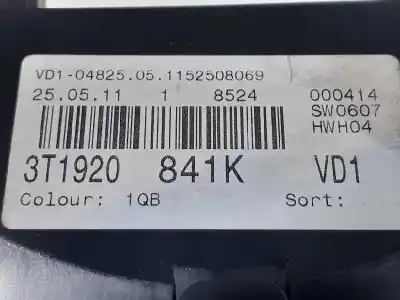 Second-hand car spare part dashboard for skoda superb combi (3t5) ambition oem iam references 3t1920841k  a2c53425933