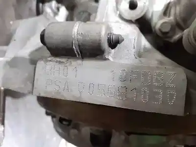 Peça sobressalente para automóvel em segunda mão motor explodido por peugeot 207 confort referências oem iam 8h01 0568103 10fdbz