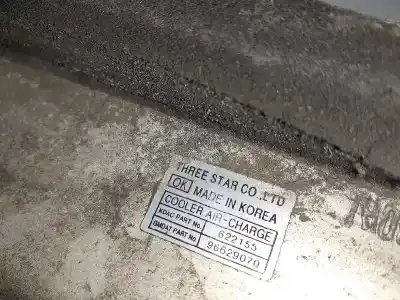Second-hand car spare part intercooler for opel antara a (l07) 2.0 cdti oem iam references 96629070  622155