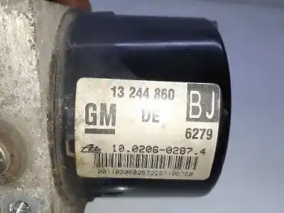 Peça sobressalente para automóvel em segunda mão abs por opel zafira b * referências oem iam 13244860 10096005903 10020602874