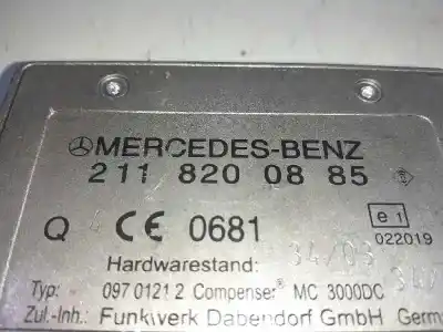 İkinci el araba yedek parçası elektronik modül için mercedes-benz clase r (w251) 3.0 cdi cat oem iam referansları 2118200885  