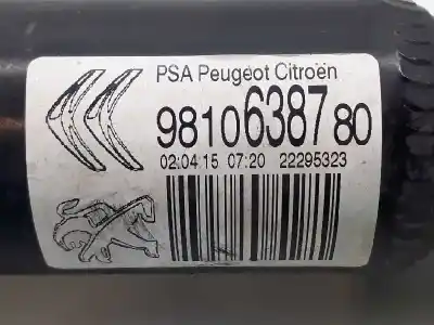 Автозапчастина б/у амортизатор задній лівий для citroen c3 picasso collection посилання на oem iam 9810638780  