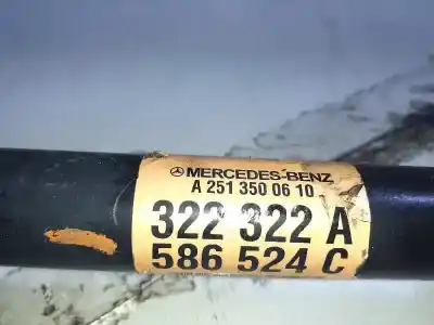 Pezzo di ricambio per auto di seconda mano trasmissione posteriore destra per mercedes-benz clase r (w251) 3.0 cdi cat riferimenti oem iam a2513500610  