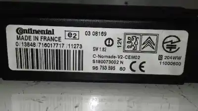 Second-hand car spare part electronic module for citroen c3 selection oem iam references 9675359580  s180073002n