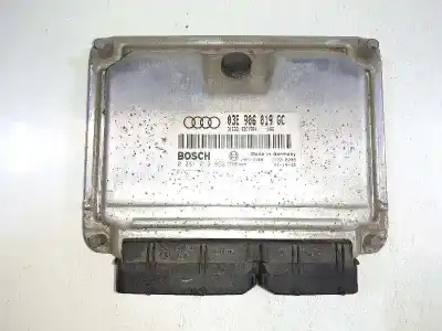 Second-hand car spare part ecu engine control for audi a3 (8l) 1.9 tdi ambiente oem iam references 038906019gc