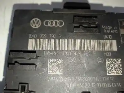 Автозапчастина б/у щит закр для skoda superb combi (3t5) elegance посилання на oem iam 8x0959792e  