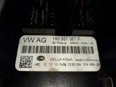 Second-hand car spare part electronic module for skoda superb combi (3t5) elegance oem iam references 1k0937087p  5dk00966506