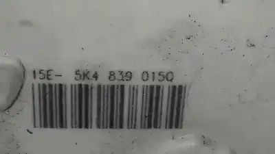 Автозапчастина б/у замок дверей заднього лівого для seat leon st (5f8) fr посилання на oem iam 5k4839015q  