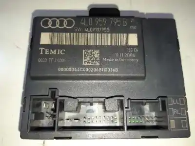 Second-hand car spare part central locking pump for audi q7 (4l) 3.0 tdi oem iam references 4l0959795b  