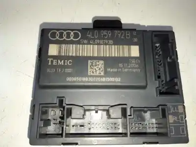 Peça sobressalente para automóvel em segunda mão módulo electrónico do fecho central por audi q7 (4l) 3.0 tdi referências oem iam 4l0959792b  