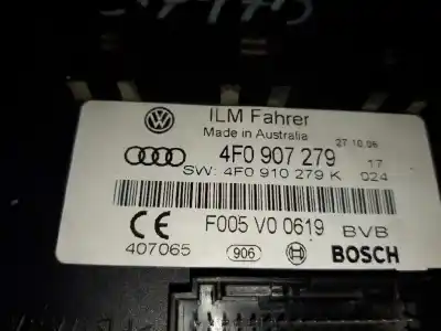 Автозапчасти б/у электронный модуль за audi q7 (4l) 3.0 tdi ссылки oem iam 4e0907279  f00v00619