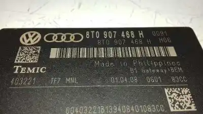 Second-hand car spare part electronic module for audi a4 berlina (b8) básico oem iam references 8t0907468h  