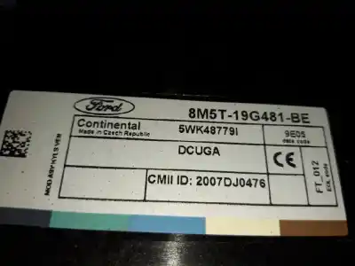 Автозапчасти б/у электронный модуль за ford kuga (cbv) titanium ссылки oem iam 8m5t19g431be 2007dj0476 5wk48779l