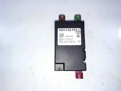 Peça sobressalente para automóvel em segunda mão módulo eletrônico por volkswagen touran (5t1) 2.0 tdi referências oem iam 5g0035953c