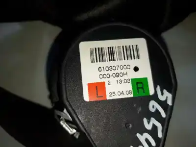 Автозапчастина б/у задній лівий ремін безпеки для audi a4 berlina (b8) básico посилання на oem iam 610307000  