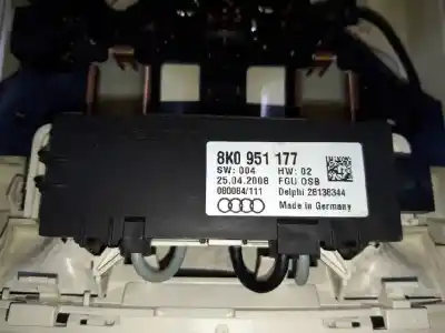 Автозапчастина б/у внутрішне світло для audi a4 berlina (b8) básico посилання на oem iam 8k0951177  8t0947135b