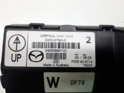 Автозапчастина б/у електронний модуль для mazda 2 lim. (de) 1.4 diesel cat посилання на oem iam d65367560e  040005697101