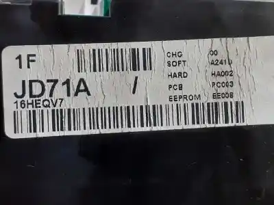 Second-hand car spare part dashboard for nissan qashqai / qashqai +2 i (j10, nj10, jj10e) 2.0 dci oem iam references 24810jd71a  