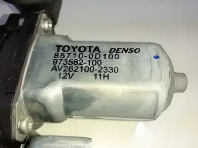 Автозапчастина б/у регулятор переднього правого скла для toyota yaris (ksp9/scp9/nlp9) 1.4 turbodiesel cat посилання на oem iam 857100d100 av2621002330 973582100