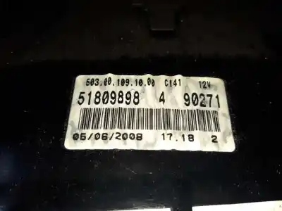 Автозапчастина б/у панель інструментів для fiat croma (194_) 1.9 d multijet (194axb1b) посилання на oem iam 51809898  