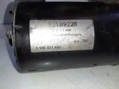 Автозапчасти б/у двигатель запускается за opel corsa d (s07) 1.2 (l08 l68) ссылки oem iam 93189228 25-2382 0986021443