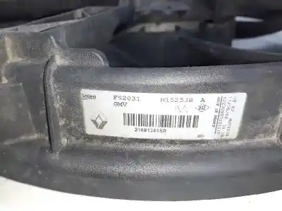 Автозапчастина б/у електро вентилятор для renault scénic iii (jz0/1_) 1.5 dci посилання на oem iam 214812415r  