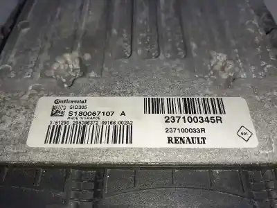 Автозапчастина б/у ебу контролер двигуна для renault scénic iii (jz0/1_) 1.5 dci посилання на oem iam 237100345r s180067107 237100033r