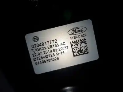 Автозапчастина б/у гальмівний серво для ford transit custom kasten 250 l1 ambiente посилання на oem iam gk212b195ac  0204817772