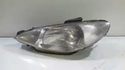 Recambio de automóvil de segunda mano de faro izquierdo para peugeot 206 berlina 1.9 diesel referencias oem iam   