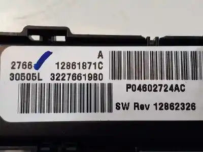Pezzo di ricambio per auto di seconda mano avvertimento per jeep compass sport riferimenti oem iam p04602724ac 12862326 12861871c