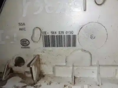 Автозапчастина б/у замок дверей заднього лівого для seat leon st (5f8) fr посилання на oem iam 5k4839015q  