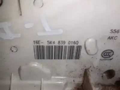 Автозапчастина б/у замок заднього правого дверя для seat leon st (5f8) fr посилання на oem iam 5k4839016q  