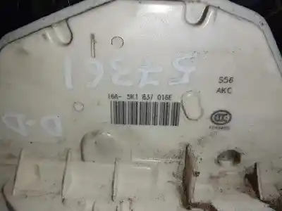 Автозапчастина б/у замок передній праві двері для seat leon st (5f8) fr посилання на oem iam 5k1837016e  