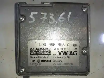 Second-hand car spare part electronic module for seat leon st (5f8) fr oem iam references 5q0980653g 1039s83372 0203500080