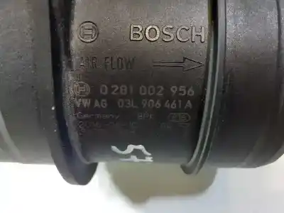 Автозапчастина б/у витратомір повітря для seat leon st (5f8) fr посилання на oem iam 03l906461a  0281002956