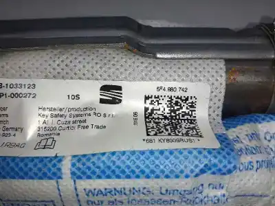 Автозапчасти б/у передняя правая подушка безопасности за seat leon st (5f8) fr ссылки oem iam 5f4880742  