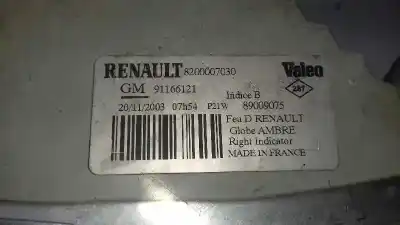 Автозапчасти б/у правый передний пилот за renault trafic combi (ab 4.01) 6 - plazas acristalado parcial 2.9t combi corto ссылки oem iam 91166121  89009075