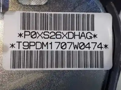 Peça sobressalente para automóvel em segunda mão kit airbag por dodge caliber 2.0 crd referências oem iam   