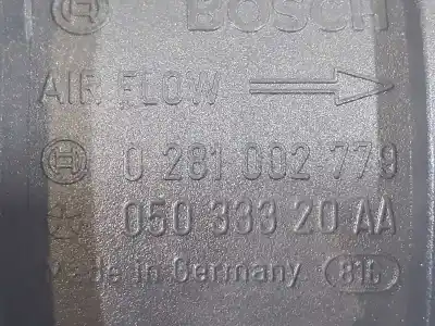 Second-hand car spare part flowmeter for dodge caliber 2.0 crd oem iam references 05033320aa  0281002779