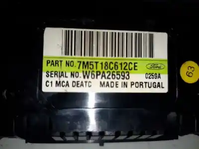 Автозапчасти б/у климат-контроль за ford kuga (cbv) titanium ссылки oem iam 7m5t18c612ce  w6pa26593